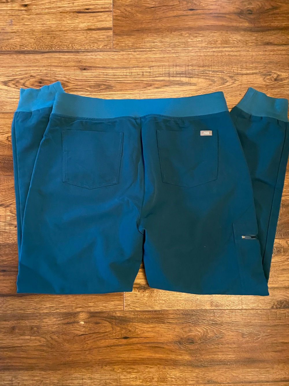 Figs Technical Collection Scrub Joggers Pants Teal Sz Medium Women’s - Picture 4 of 4